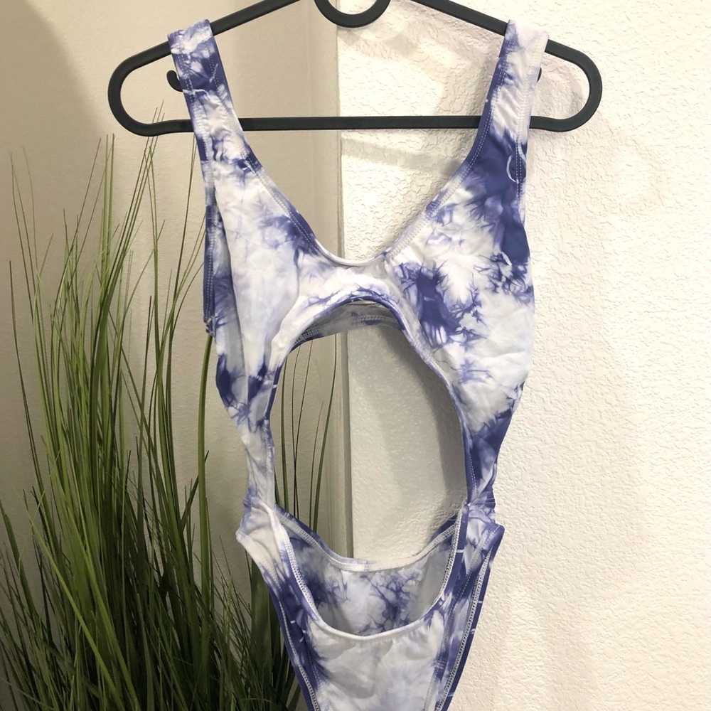 Indigo Tie Dye one Piece